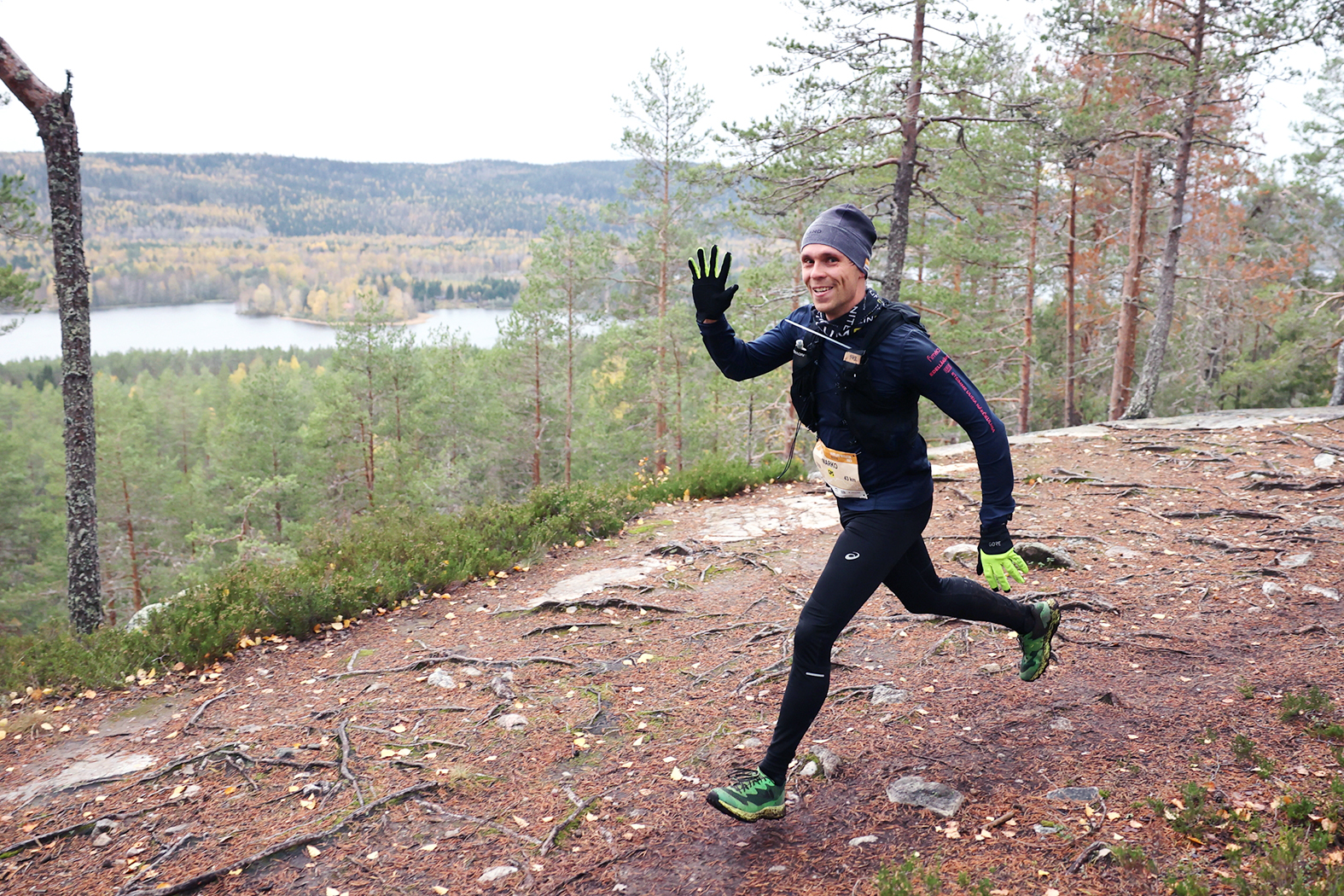 Vaarojen Maraton kokoaa polkujuoksijat Kolille lokakuun ensimmäisenä viikonloppuna. Kuva Touho Häkkinen