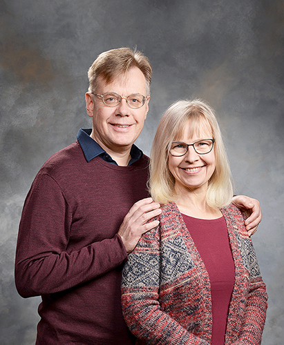 Juuan seurakunnan lähettipariskunta Kimmo ja Tuula Kosonen on mukana sunnuntain messussa.