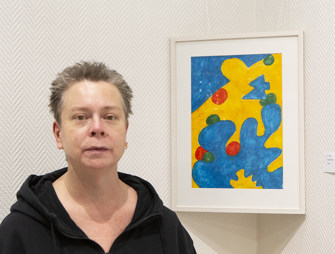 Katja Litmasen suosikkeja ovat tällä hetkellä akvarelliliitutyöt.