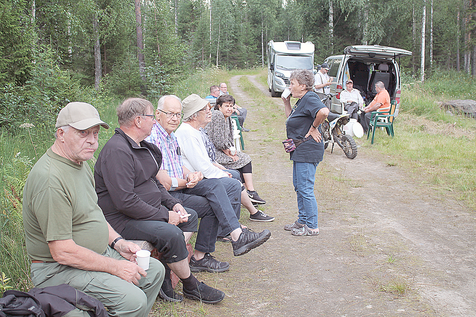 Koveron rantatapahtumassa olivat mukana muun muassa Pekka Turunen, Esko Karhapää, Pentti Ovaskainen, Lauri ja Liisa Tanskanen, Aune Ovaskainen sekä Marjatta Hyttinen.