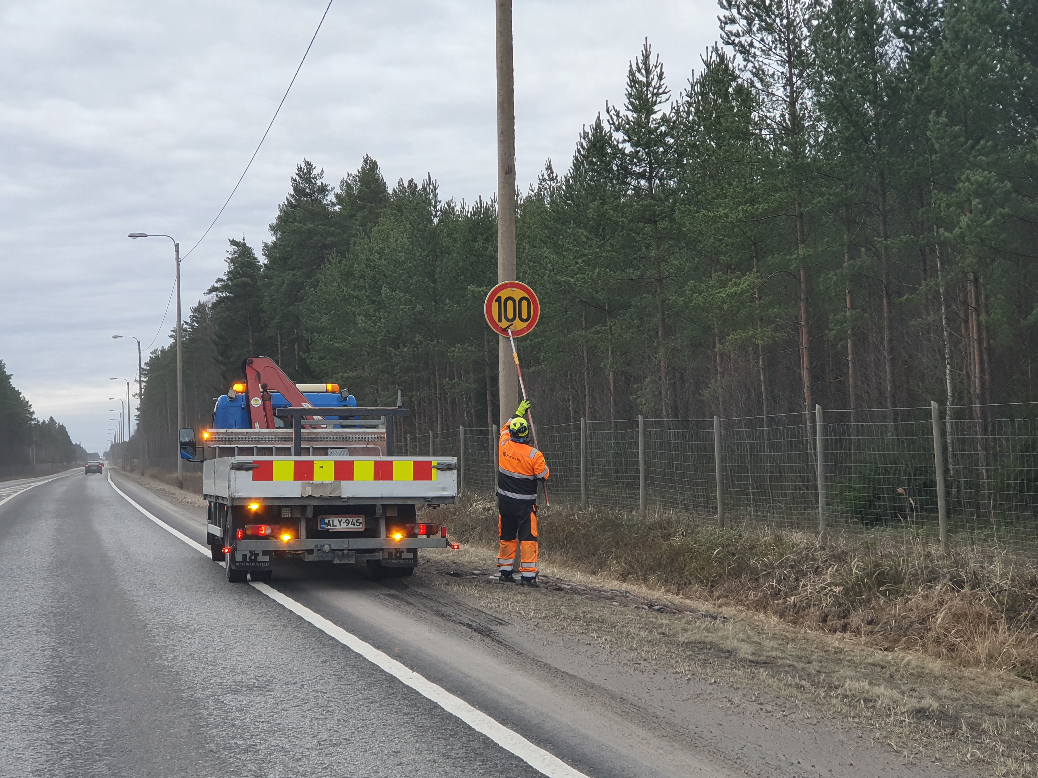 Nopeudet vaihtuvat talvisiin lukemiin.