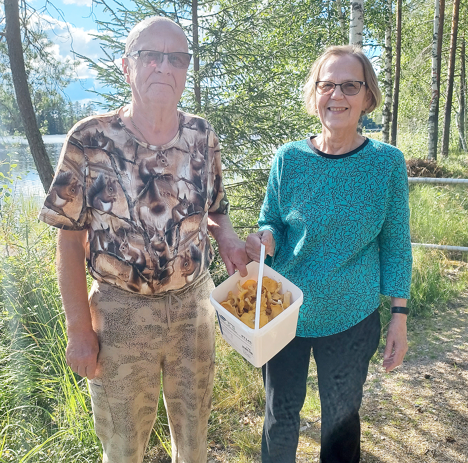  Raimo ja Irma Ahosen aamulenkin tulos. 