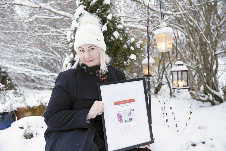 Suvi Palosaaren Enosta Ruotsiin viedyistä pääkalloista kertova artikkeli voitti Paras paikallisuutinen -kilpailun.