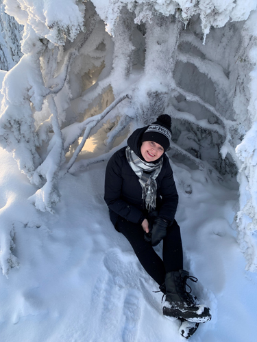Sirpa Piipponen pitää Kolia mainiona sijoituskohteena oman elämänsä kannalta. Hän on innokas luontoihminen ja patikoija, joten Ukko- ja Akka-Kolin sekä Mäkrän (kuvassa) kaltaiset kohteet tarjoavat elämän eliksiiriä.