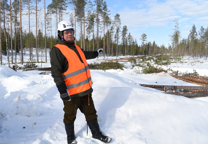 Yhteistyössä toimivat Tornator ja Stora Enso palauttavat ojituksen myötä vesitaloudeltaan muuttuneen Leväsuon mahdollisimman lähelle luonnontilaa. Ennallistamistoimenpiteet käynnistyivät toissa viikolla puuston poistamisella. Tornatorin Rauli Perkiö kertoo, että seuraava vaihe eli ojien tukkiminen päästään toteuttamaan tulevana syksynä.